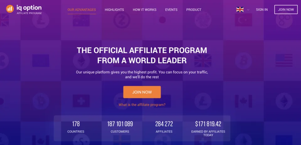 IQ Option IB Program