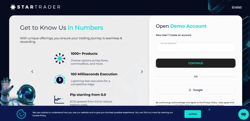 MetaTrader 4 Demo Account StarTrader