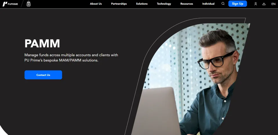 PU Prime PAMM Broker