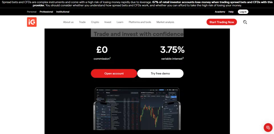 IG - US Forex Broker