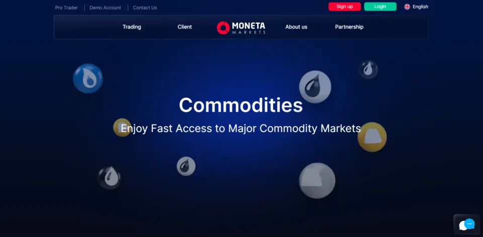 Moneta Markets Best Broker for Oil Trading