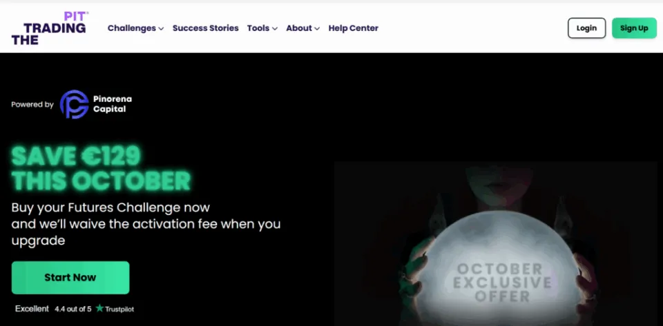 The Trading Pit as OneUp Trader alternative