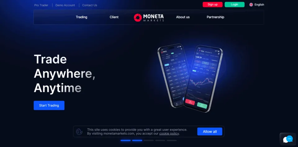 Moneta Markets Copy Trading Platform
