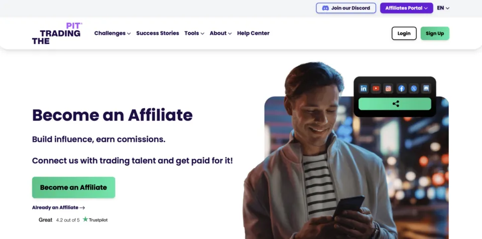 The Trading Pit Affiliate Program