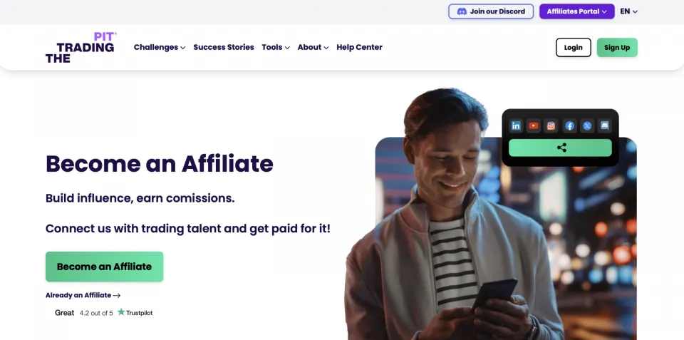 The Trading Pit Affiliate Program