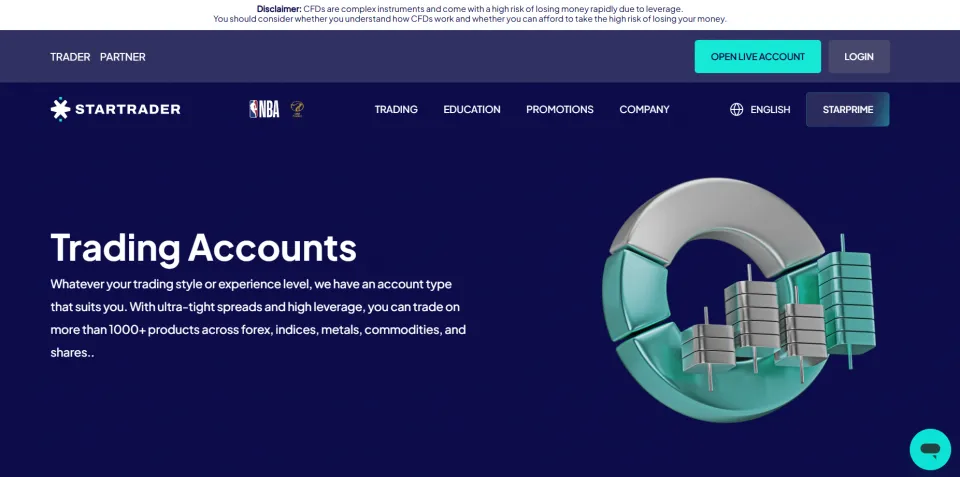 StarTrader WebTrader STP