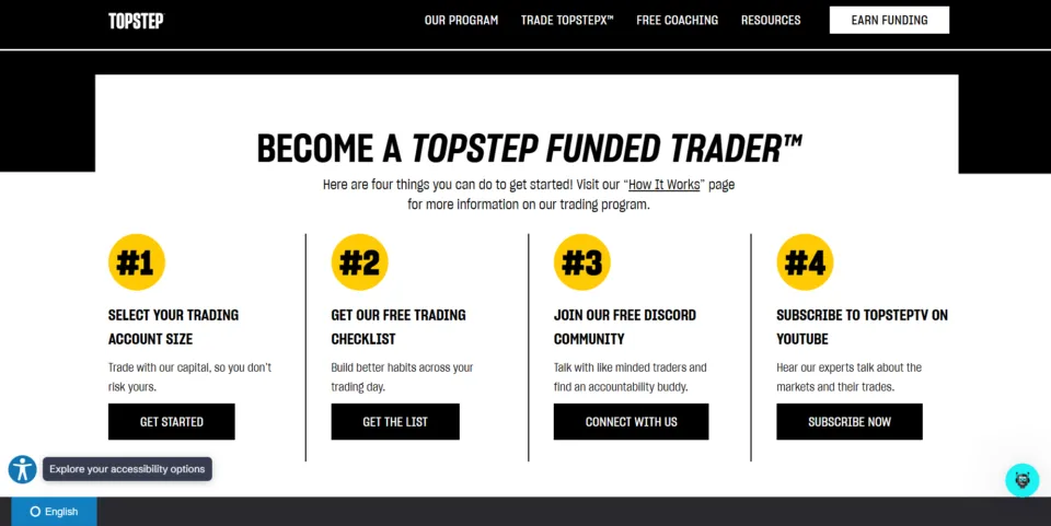 TopStep How to Become a TopStep Funded Trader