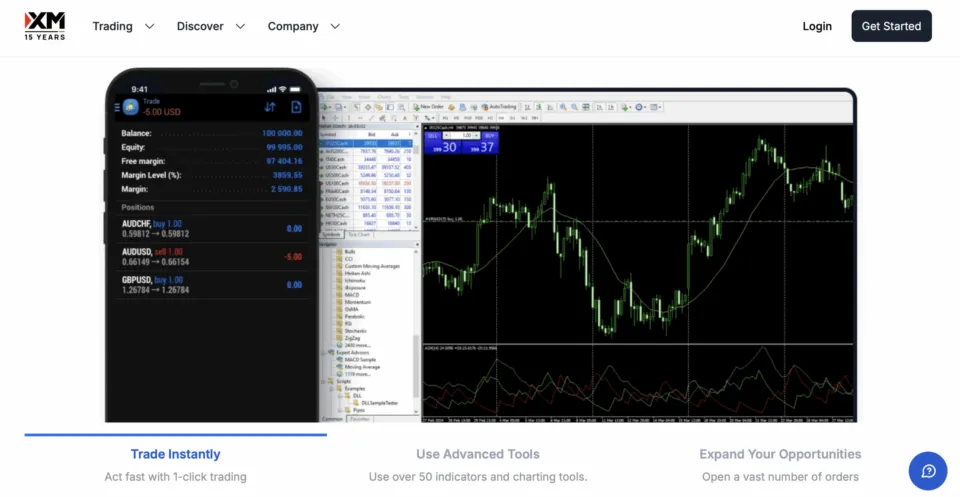 XM Trading Crypto via MetaTrader