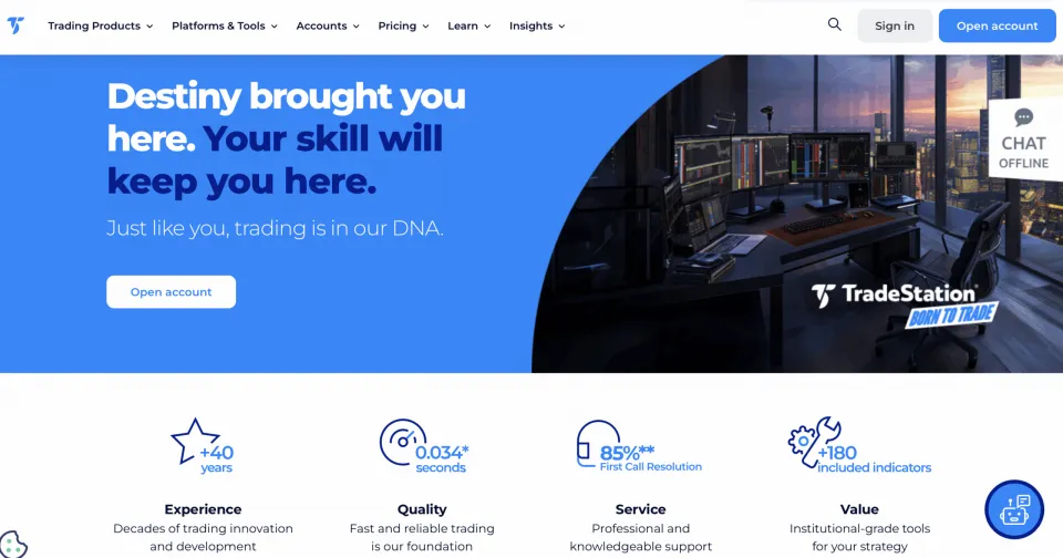 TradeStation DMA Broker