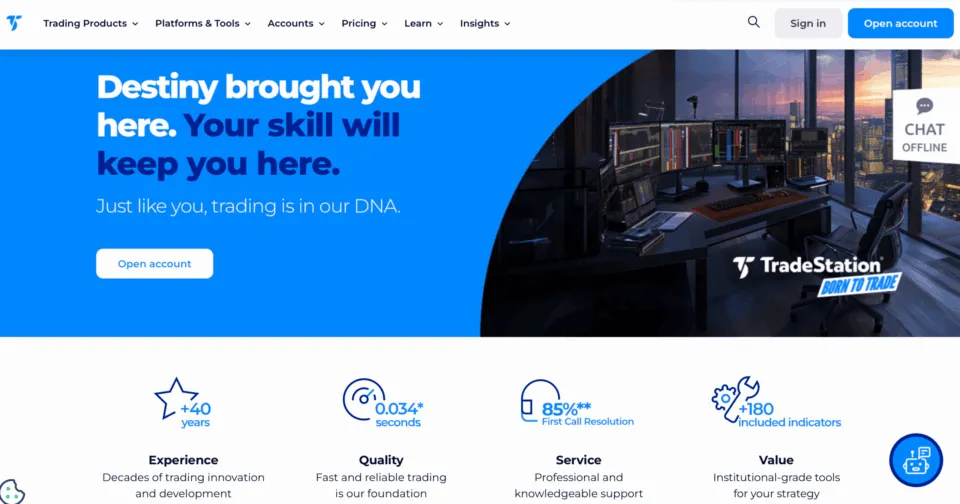 TradeStation DMA Broker