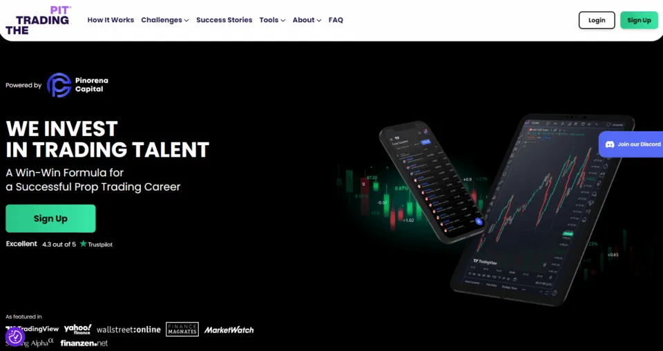 The Trading Pit Website