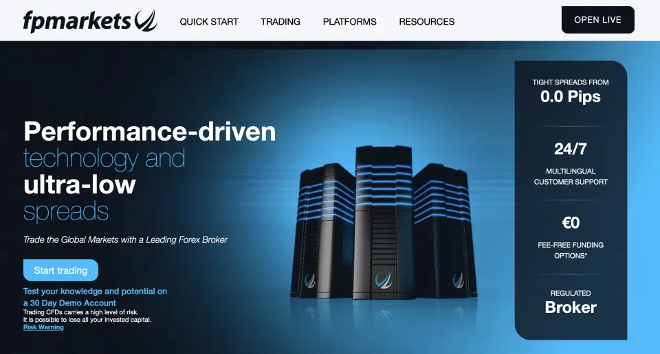 FP Markets Forex Trading Broker