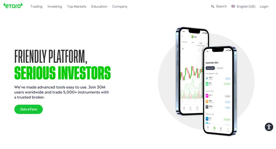 eToro ETF Trading