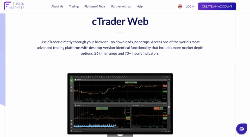 Fusion Markets cTrader Broker