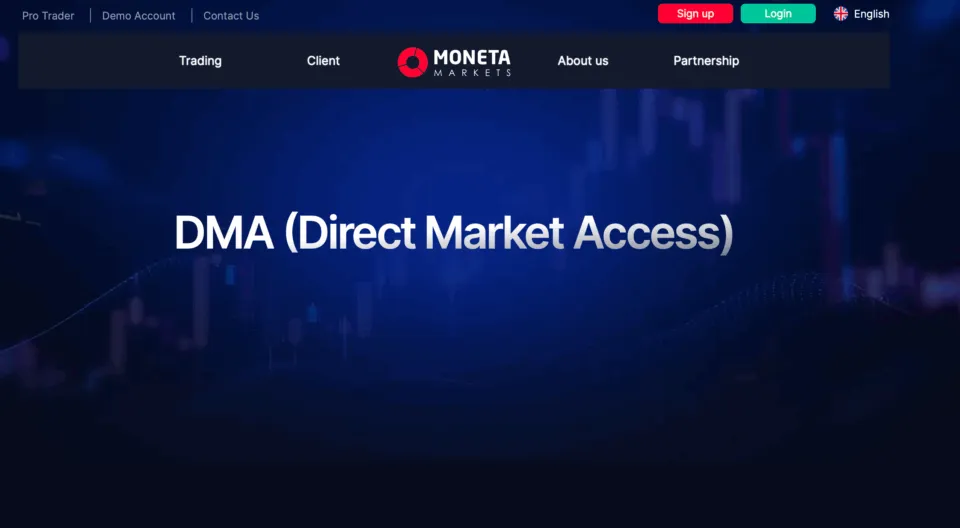 Moneta Markets DMA Broker