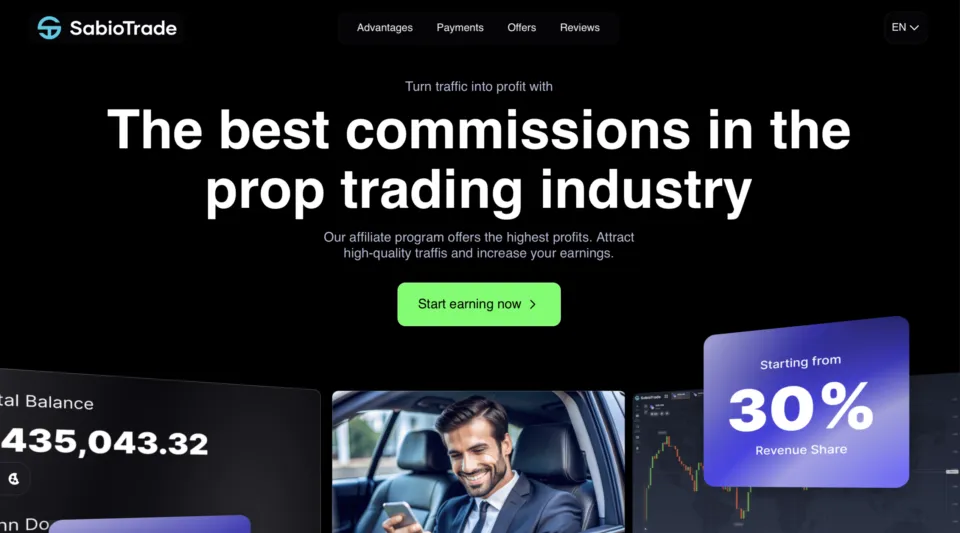 SabioTrade Affiliate Program