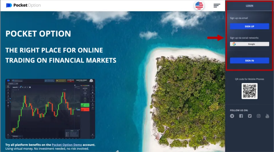 Pocket Option Sign-up for Indian Traders