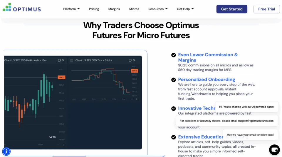 Optimus Futures Micro Futures Broker
