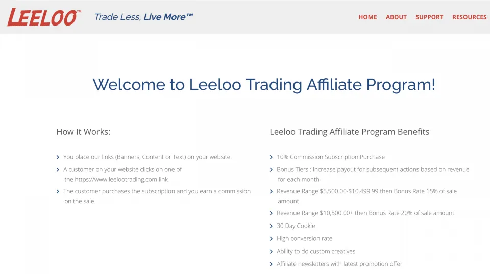 Leeloo Affiliate Program