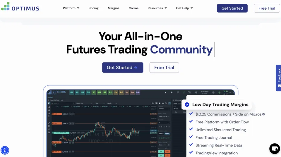OptimusFutures Futures Broker