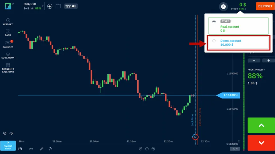 Binarium Demo Account for Nepalese Binary Traders