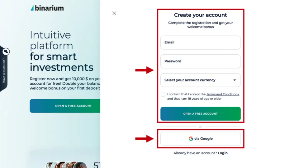 Creating Account With Binarium for Binary Trading in Nepal