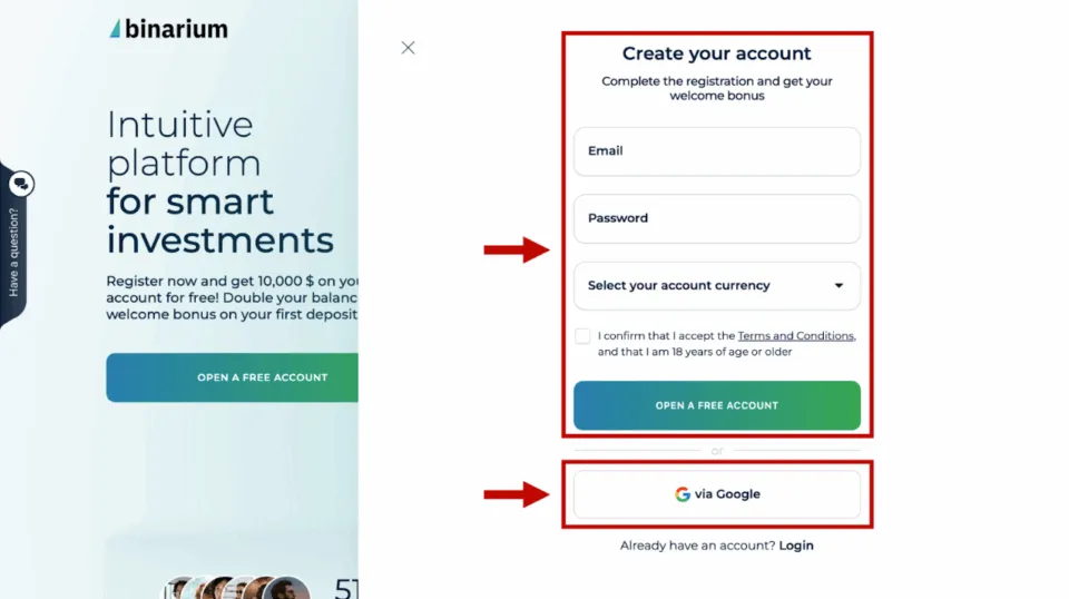 Creating Account With Binarium for Binary Trading in Nepal