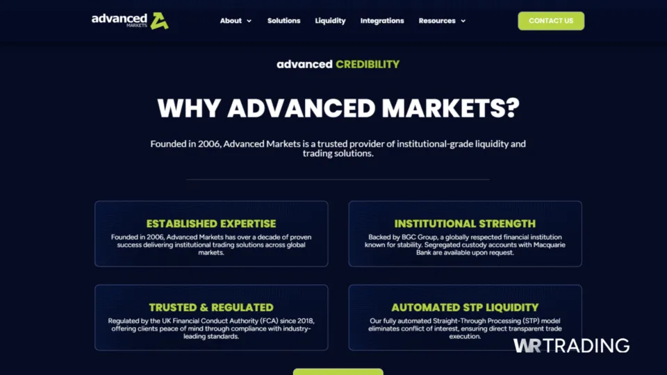 Advanced Markets Liquidity Provider