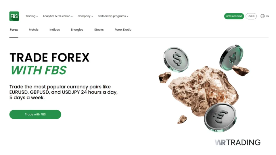 FBS Forex Broker with Trailing Stop Loss Function