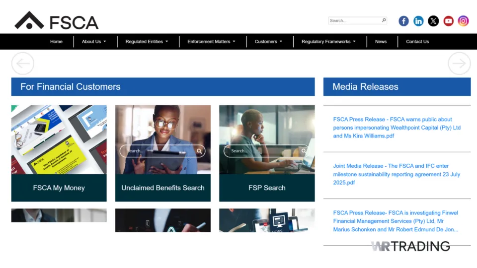 Financial Sector Conduct Authority (FSCA)