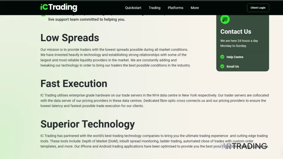 IC Trading Offshore Forex Broker