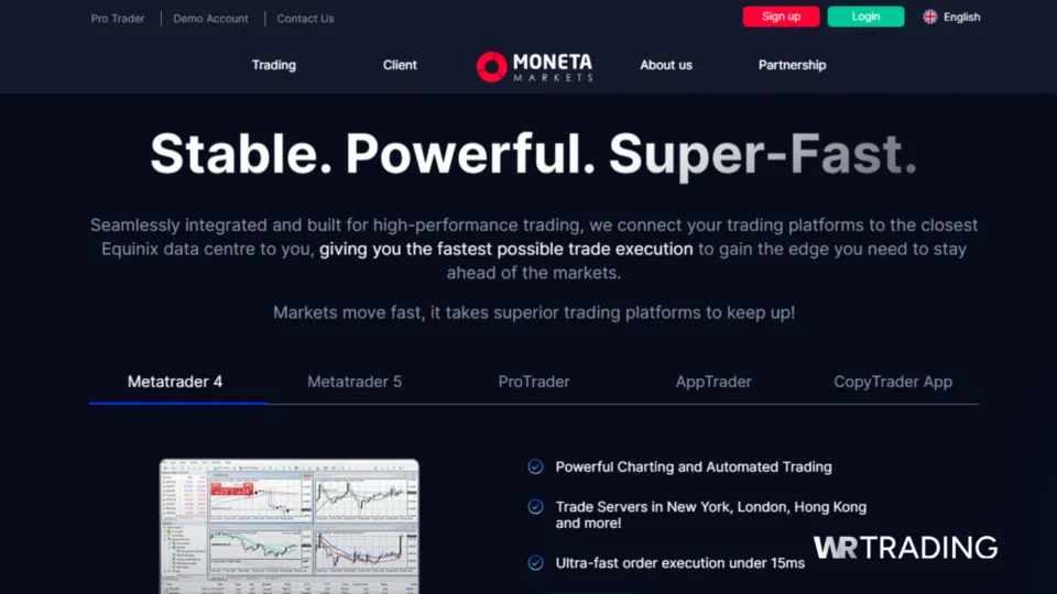 Moneta Markets NDD Brokers