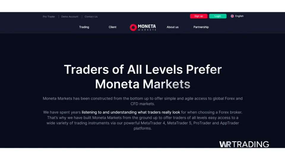 Moneta Markets Offshore Forex Broker