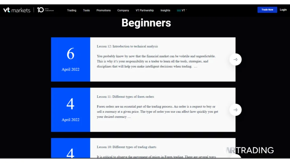 VT Markets Best Forex Broker for Beginners