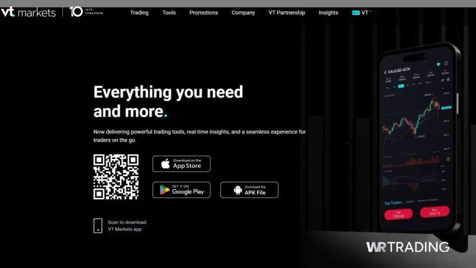 VT Markets Forex Broker with Trailing Stop Loss Function