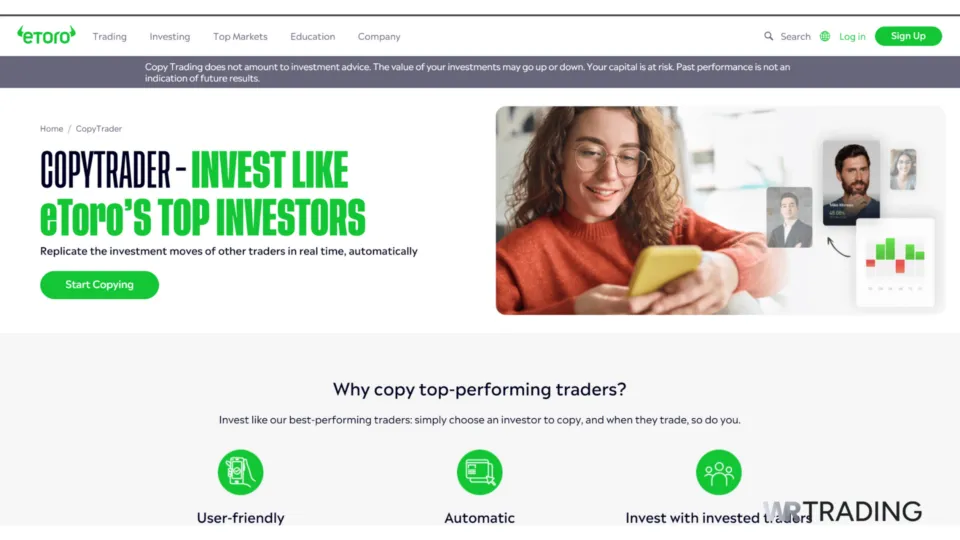 eToro Copy Trading Platform
