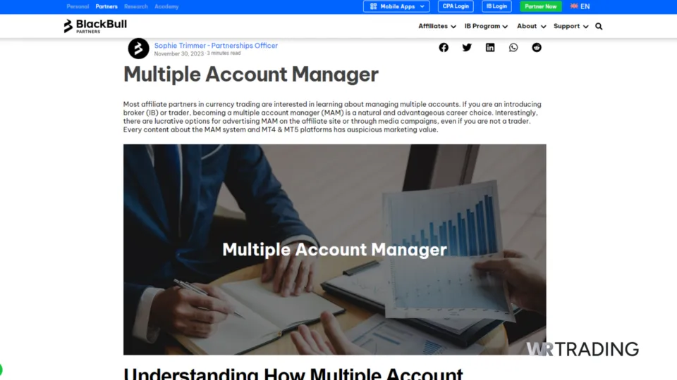 BlackBull Markets MAM