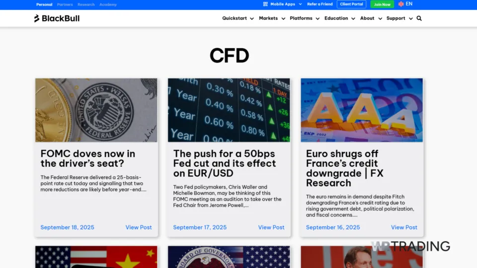 BlackBull Markets Oil Trading CFDs