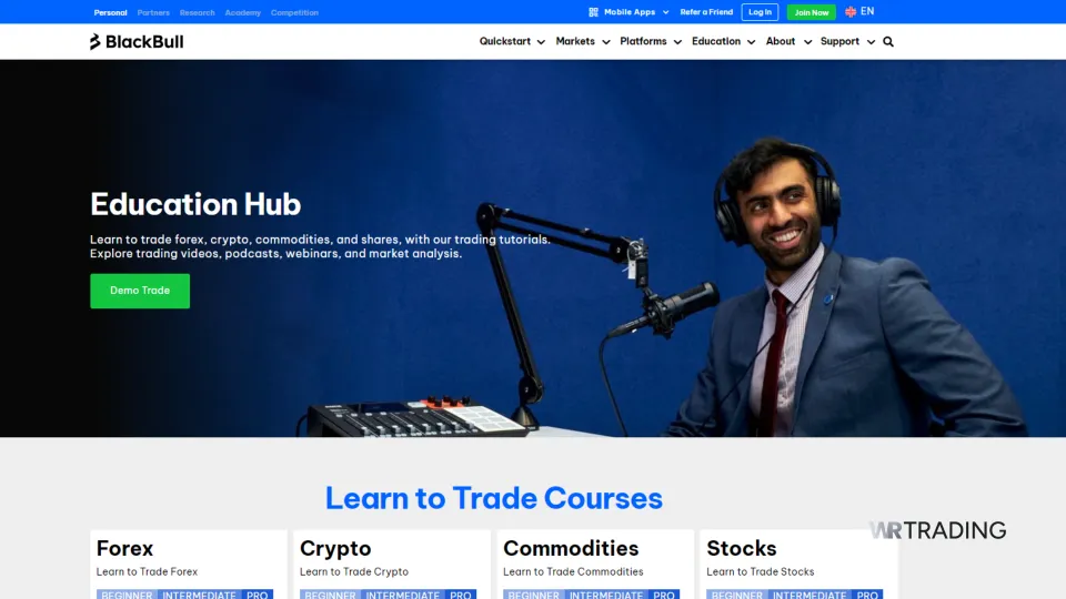 BlackBull Markets Educational Resources