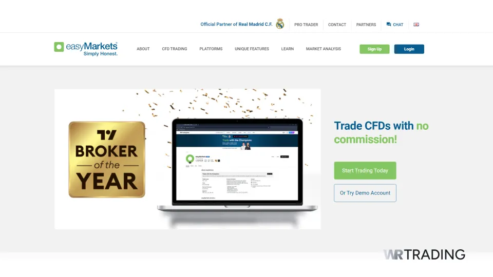 EasyMarkets Best Fixed Spread Forex Broker