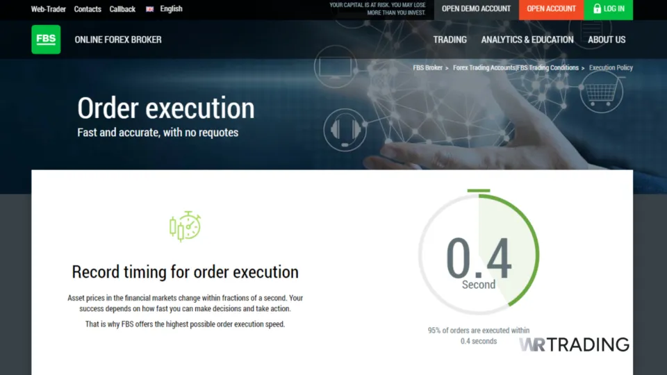 FBS Instant Execution Forex Broker