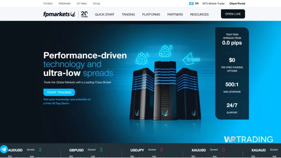 FP Markets HFT Trading & Strategies