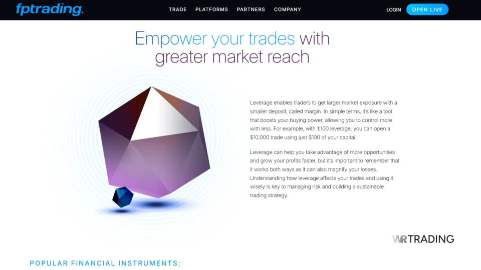 FP Trading High Leverage Broker