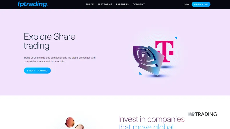 FP Trading Stock CFD Broker