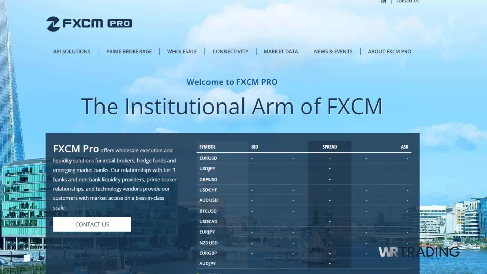 FXCM Prime Website