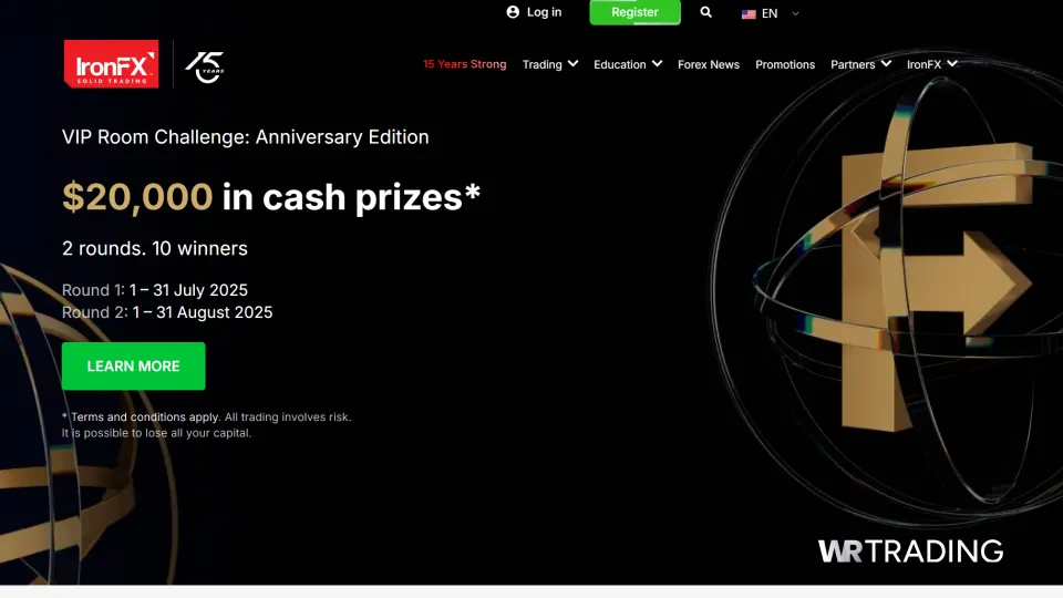 IronFX Best Fixed Spread Forex Broker