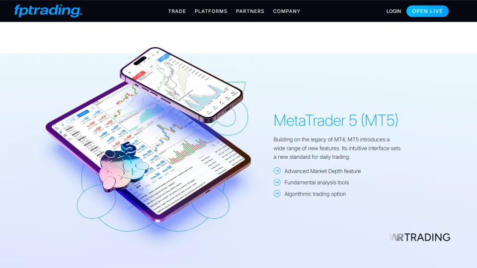 FP Trading Trading Platforms MetaTrader 4 MetaTrader 5 cTrader
