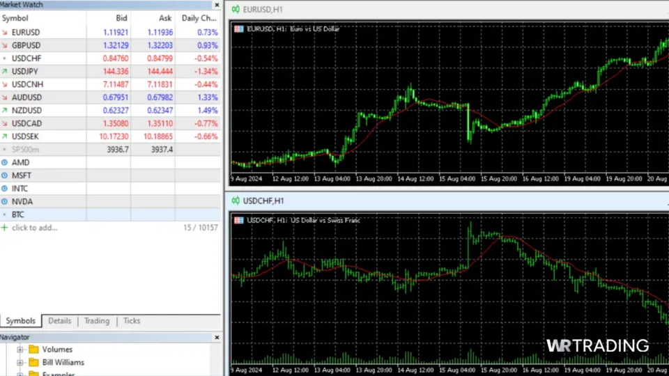 MetaTrader Cryptocurrency Assets