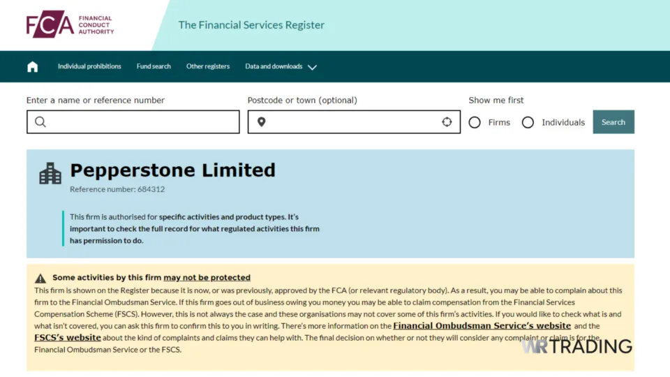 Pepperstone Best FCA Regulated Forex Broker