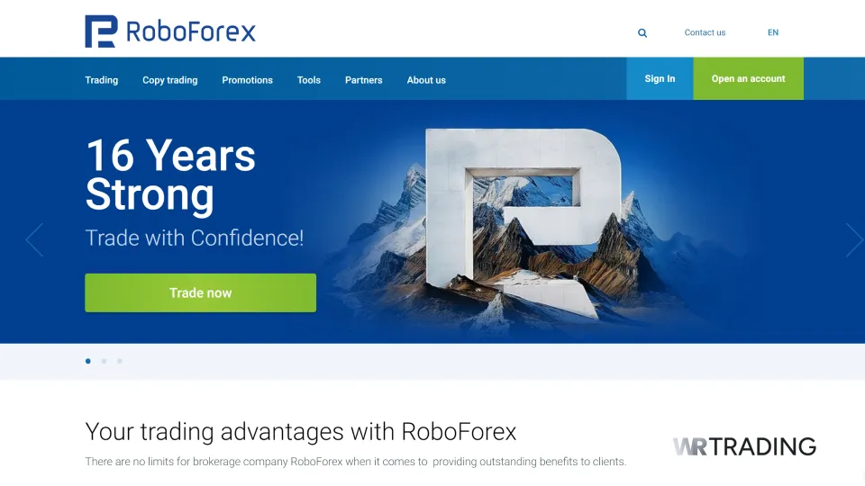 RoboForex Best Day Trading Broker